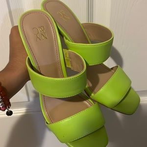 NY&C Summer Lime Green Heels